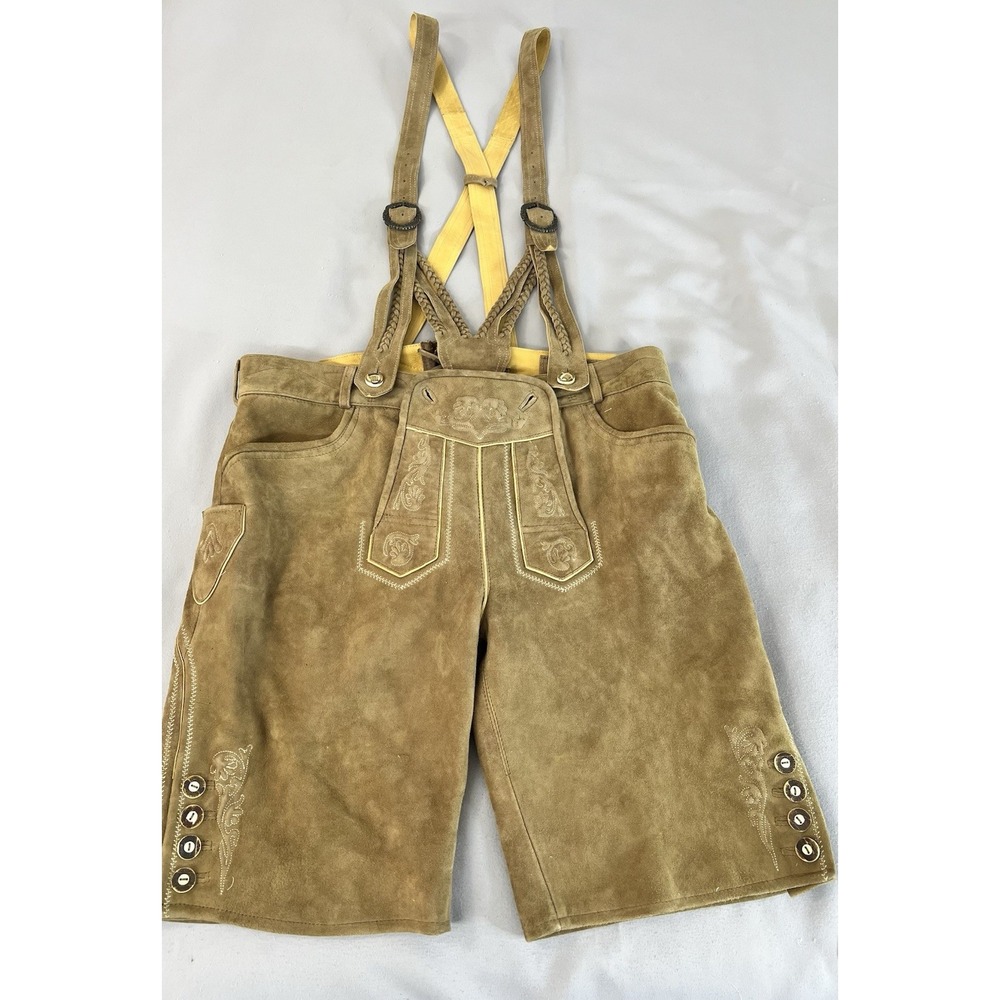 Kruger Buam Men's Lederhosen Germany Traditional Sz EU 56/ 38US